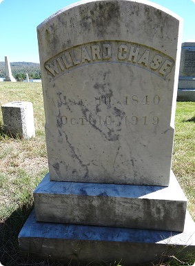 Willard Chase gravestone